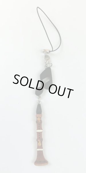 画像3: 木製ストラップB　クラリネット　※在庫限り　※ご購入1個につき90ポイント付与(会員登録要)　◇ゆうパケット発送可 (3)