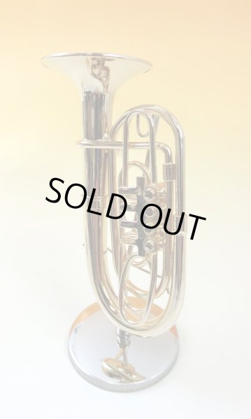 画像1: ミニチュア楽器　チューバ　1/6サイズ (1)