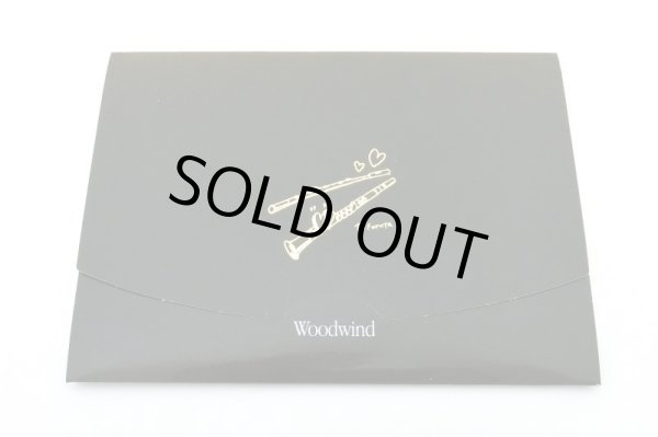 画像1: あぶらとり紙　ウッドウインド　ブラック　◇ゆうパケット発送可 (1)