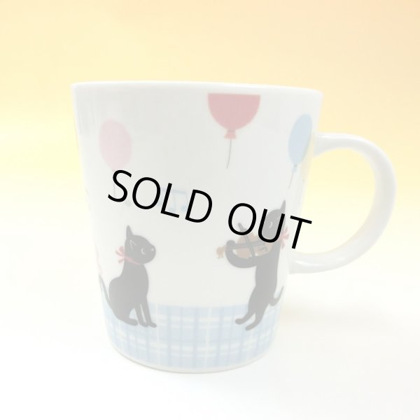 画像3: 黒猫ミィー　マグカップ (3)