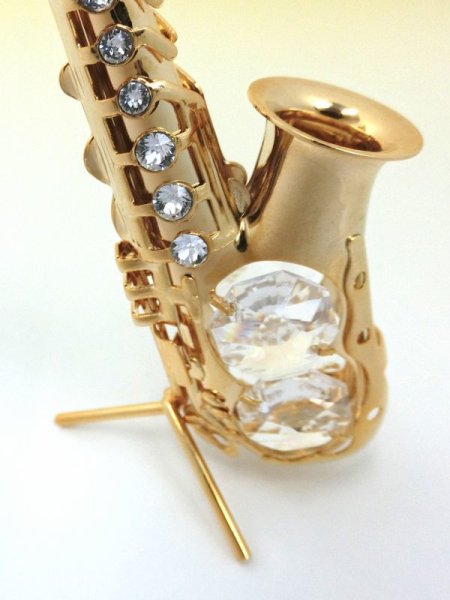 画像3: スワロフスキーオーナメント　サックス　※在庫限り　※ご購入1個につき240ポイント付与(会員登録要) (3)