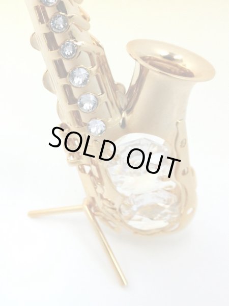 画像3: スワロフスキーオーナメント　サックス (3)