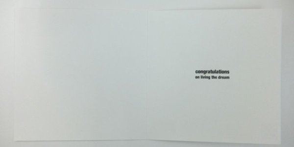 画像3: グリーティングカード　おめでとう　フルート　※在庫限り　※ご購入1個につき30ポイント付与(会員登録要)　◇ゆうパケット発送可 (3)