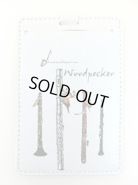 画像1: カードホルダー　ウッドペッカー　※在庫限り　※ご購入1個につき120ポイント付与(会員登録要)　◇ゆうパケット発送可 (1)