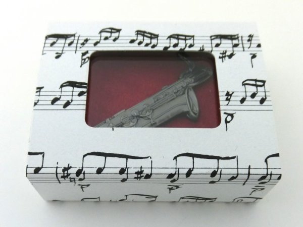 画像3: スタンダードブローチ バリトンサックス シルバー (3)