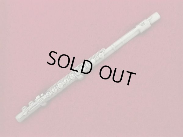 画像1: スタンダードブローチ　フルート　シルバー　※在庫限り　※ご購入1個につき140ポイント付与(会員登録要) (1)