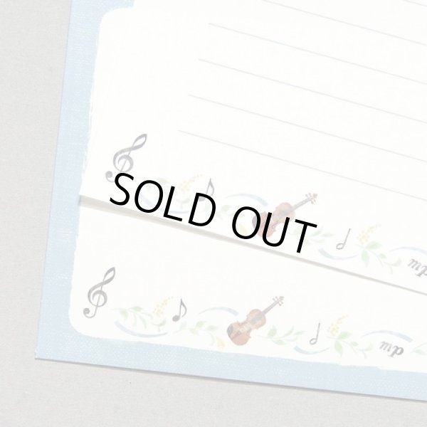 画像7: ケース入ミニレターセット　音楽　※在庫限り　◇ゆうパケット発送可 (7)