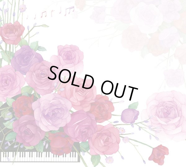 画像4: ブロックメモ　ミュージックと花　※在庫限り　◇ゆうパケット発送可 (4)