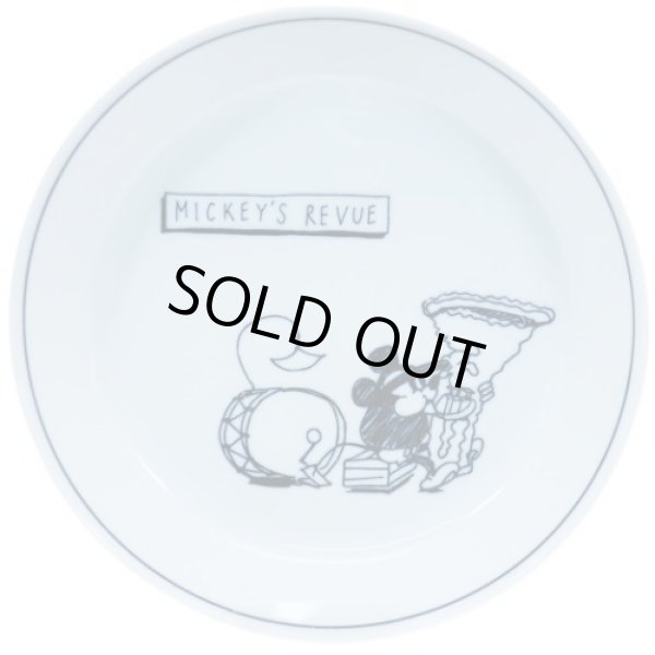 画像3: ミッキーマウス　カレー皿5枚セット　ハンドドローイングシリーズ (3)