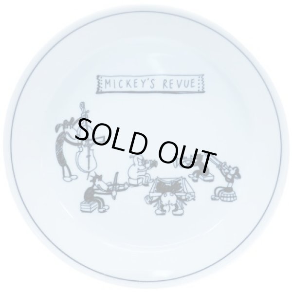画像2: ミッキーマウス　カレー皿5枚セット　ハンドドローイングシリーズ (2)