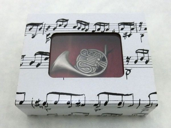 画像3: スタンダードブローチ ホルン シルバー (3)