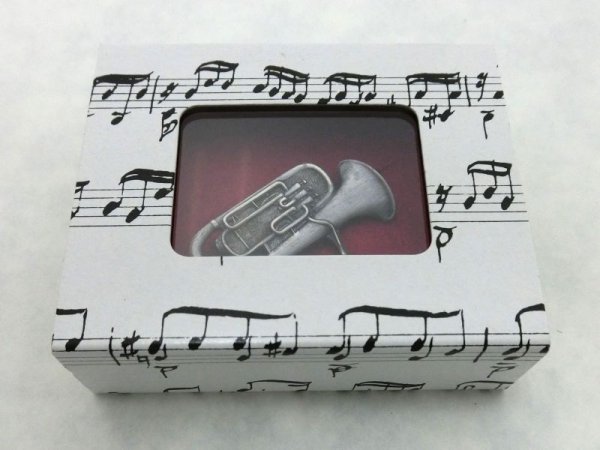 画像3: スタンダードブローチ ユーフォニウム シルバー (3)