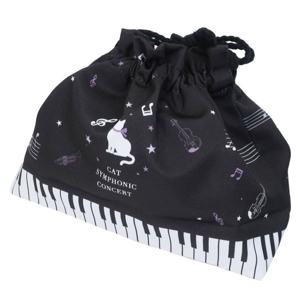 画像2: ランチ巾着 CAT SYMPHONIC CONCERT ◇ゆうパケット発送可 (2)