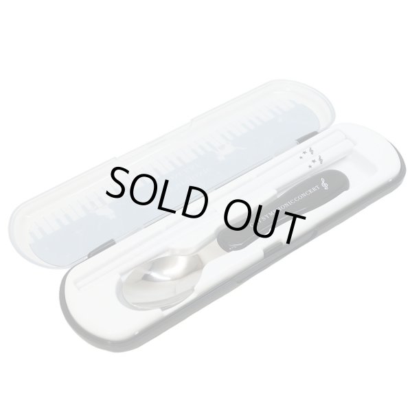 画像2: ツインセット(箸・スプーン入)　CAT SYMPHONIC CONCERT　※在庫限り　◇ゆうパケット発送可 (2)