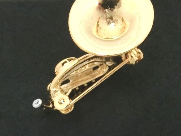 画像2: マエストロブローチ　ホルン (2)