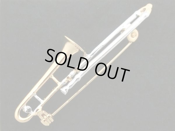 画像2: マエストロブローチ　トロンボーン (2)