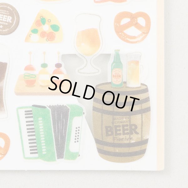 画像3: シール　マルシェ　ビール柄　※在庫限り　※ご購入1個につき26ポイント付与(会員登録要)　◇ゆうパケット発送可 (3)