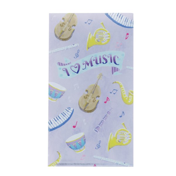 画像1: マルチケース　I LOVE MUSIC　◇ゆうパケット発送可 (1)