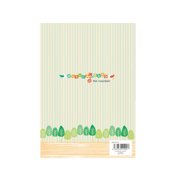 画像2: A5クリアファイル　山の音楽隊　◇ゆうパケット発送可 (2)