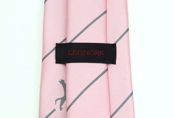 画像3: 京シルクワンポイントネクタイ　ピンク　◇ゆうパケット発送可 (3)