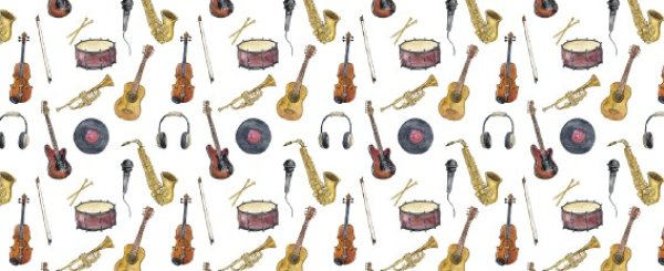 画像4: マグカップ　楽器総柄 (4)