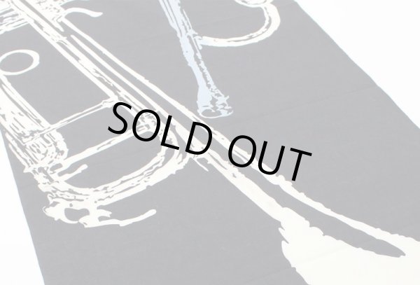 画像2: にじゆら手ぬぐい　トランペット　◇ゆうパケット発送可 (2)