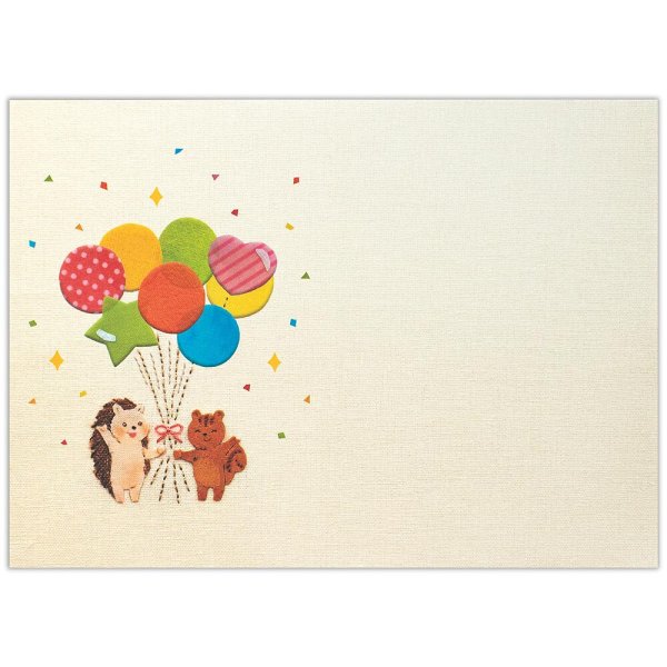 画像3: バースデーカード　Creald　誕生日　ツリー　※在庫限り　※ご購入1個につき34ポイント付与(会員登録要)　◇ゆうパケット発送可 (3)