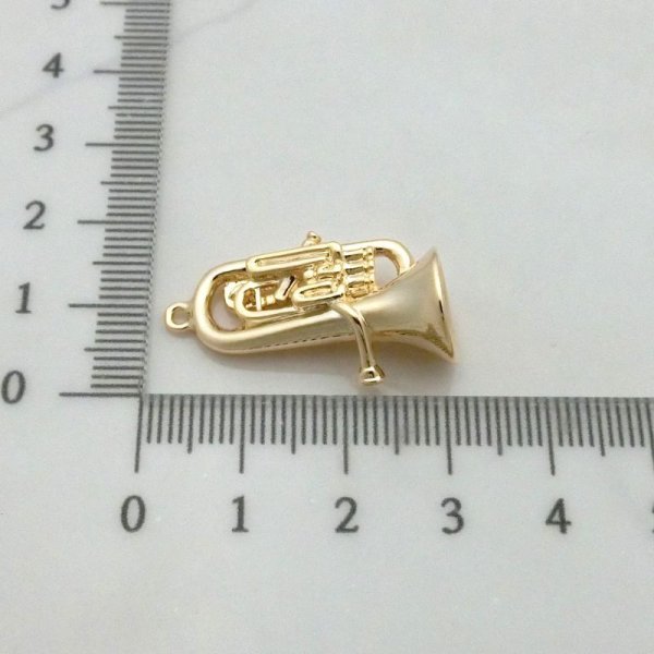 画像3: 楽器チャーム ユーフォニアム ◇ゆうパケット発送可 (3)
