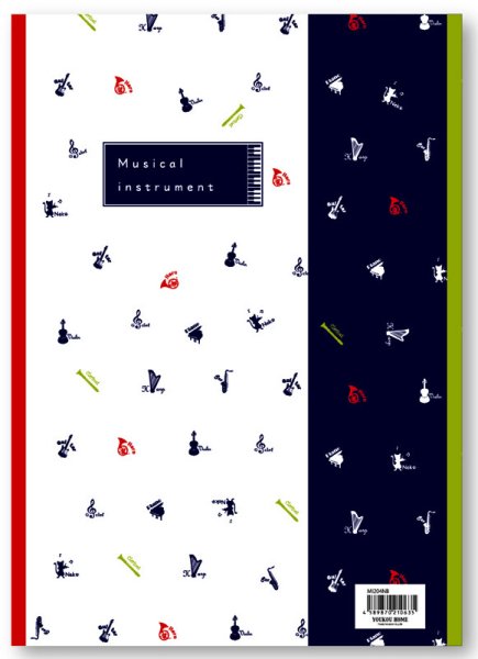 画像2: A5ノート　Musical instrument　◇ゆうパケット発送可 (2)