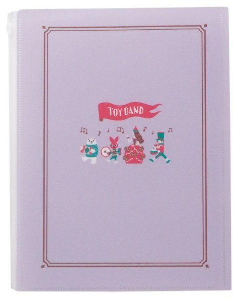 画像2: ファスナー付き6ポケットファイル　トイバンド (2)