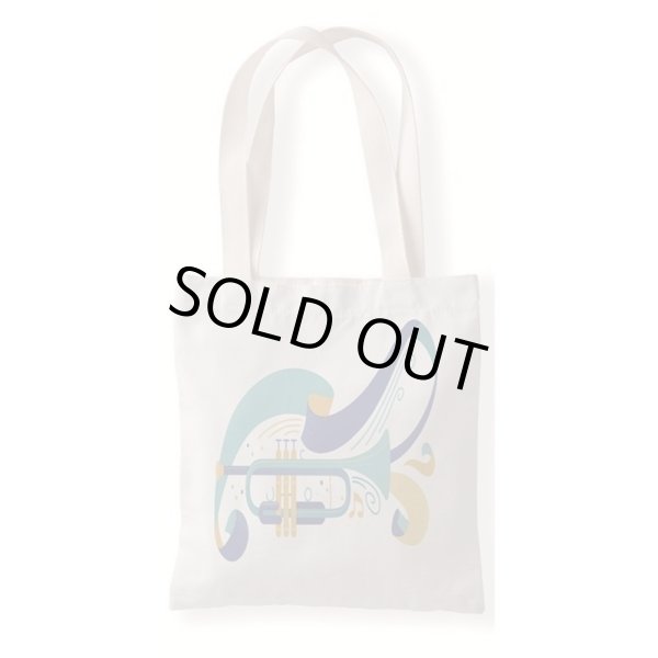 画像1: 縦型トートバッグ　トランペット2　◇ゆうパケット発送可 (1)