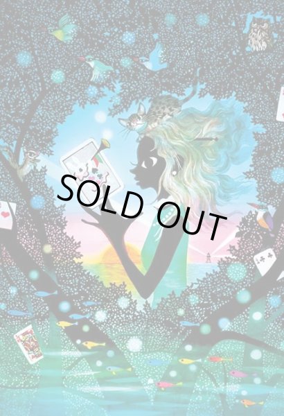 画像1: ジグソーパズル　アリスのハート　藤城清治　300ピース　※在庫限り　※ご購入1個につき180ポイント付与(会員登録要) (1)