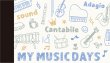 画像1: ミニメモ　MY MUSIC DAYS　◇ゆうパケット発送可 (1)