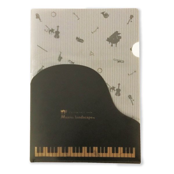 画像1: ポケットファイル　Music landscape　◇ゆうパケット発送可 (1)