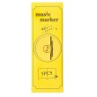 画像2: Music marker　フルート　ハニーゴールド　◇ゆうパケット発送可 (2)