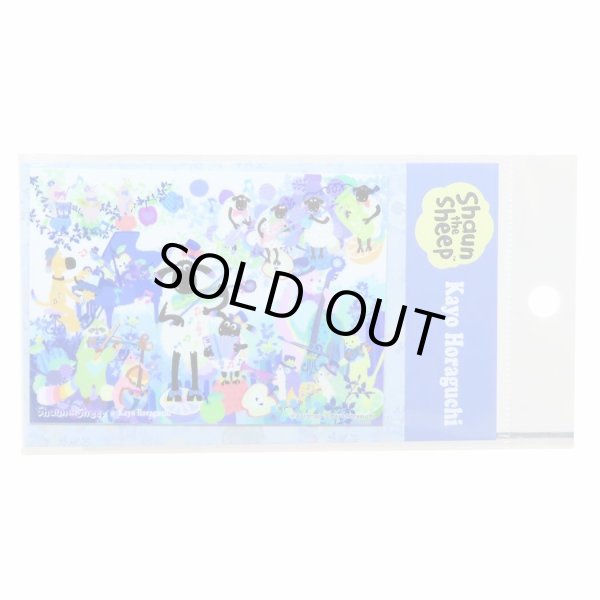 画像1: ひつじのショーン×ホラグチカヨ　ダイカットステッカー　演奏会　◇ゆうパケット発送可 (1)