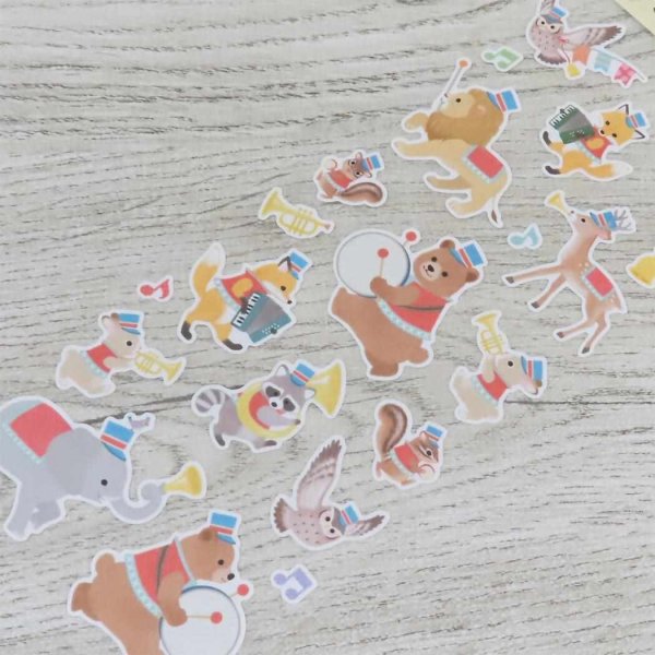 画像2: ペーパーシール ミュージック ◇ゆうパケット発送可 (2)