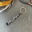 画像2: SomeMusicDesign　楽器ワイヤーキーホルダー　クラリネット (2)
