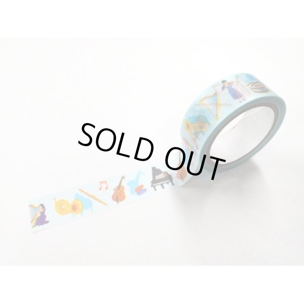 画像1: マスキングテープ　オーケストラ　◇ゆうパケット発送可 (1)