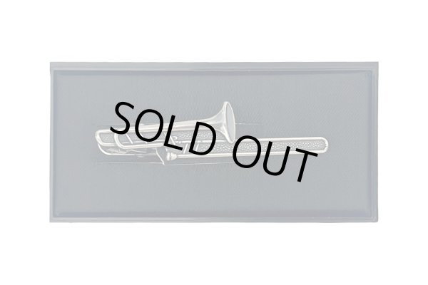 画像1: ネクタイピン　トロンボーン (1)