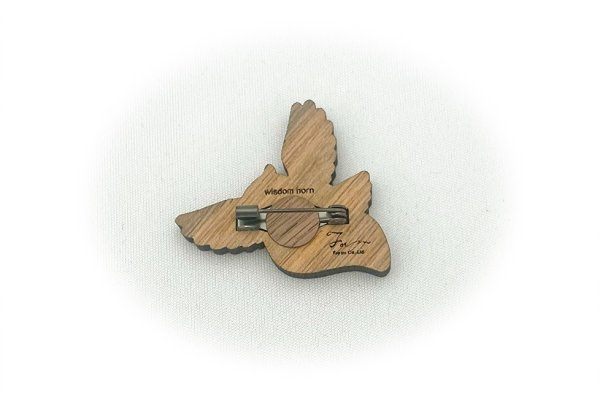 画像3: くるみブローチ　ウィズダム・ホルン　◇ゆうパケット発送可 (3)
