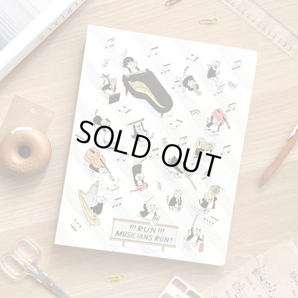 画像1: SomeMusicDesign　楽譜ファイル　走れ！音楽家　15枚(30ページ) (1)