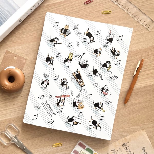 画像2: SomeMusicDesign　楽譜ファイル　走れ！音楽家　15枚(30ページ) (2)